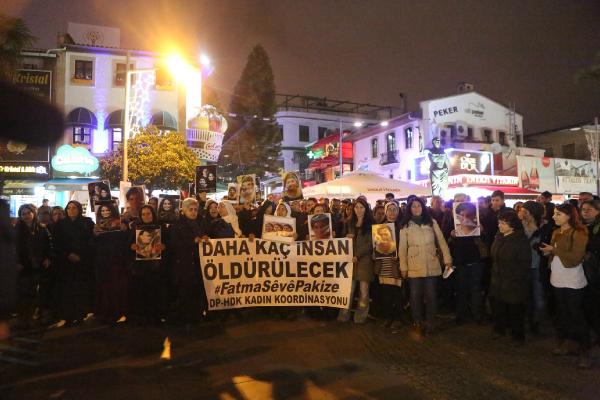 Silopi’de öldürülen kadınlar Antalya’da anıldı