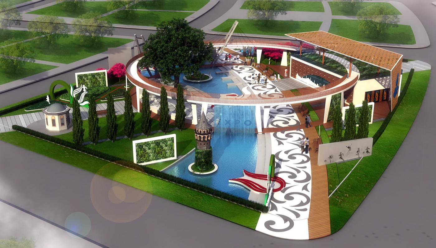 Türk kültürü tema bahçeleri ile EXPO 2016’da olacak