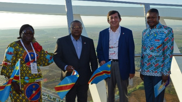 Demokratik Kongo Heyeti Expo 2016’yı Ziyaret Etti
