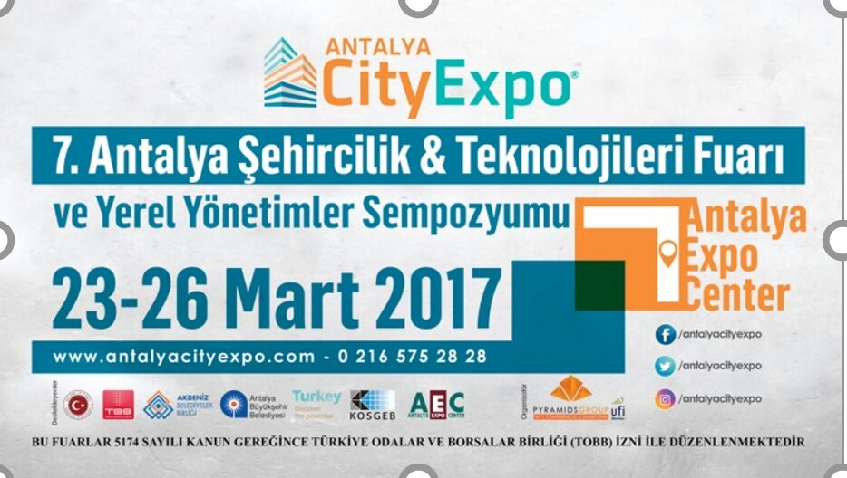 7 . Antalya Uluslararası Şehircilik Teknolojileri Fuarı ve Yerel Yönetimler Sempozyumu Basın Toplantısı