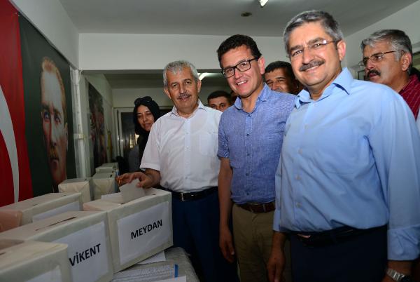 Kumluca’da delege seçimi yapıldı