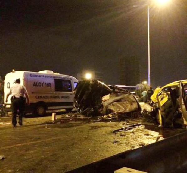 Antalya’da kaza: 4 ölü
