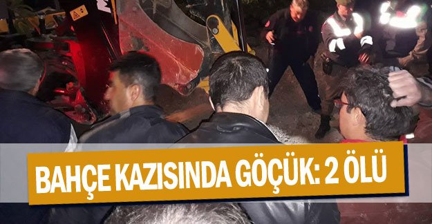 Antalya’da bahçe kazısında göçük: 2 ölü