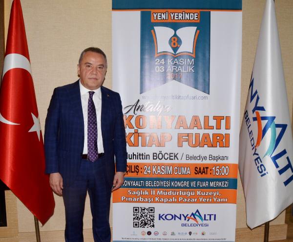 Antalya Konyaaltı Kitap Fuarı açılıyor