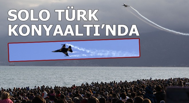 Solo Türk’ten Antalya’da nefes kesen gösteri