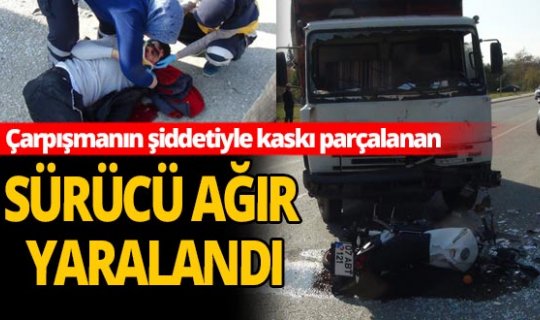Antalya’da feci motosiklet kazası!