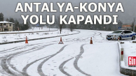 Antalya’yı Konya’ya bağlayan yol saatlerdir kapalı
