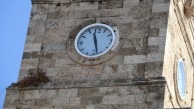 Antalya’da tarihi saat kulesinde, orijinal saatin yerinde olmadığı belirlendi