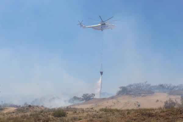 Antalya’da orman yangını; 2 saatte kontrol altına alındı (2) – Yeniden