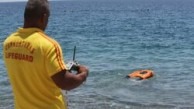 Antalya’da insansız cankurtaran robotu hayat kurtarıyor