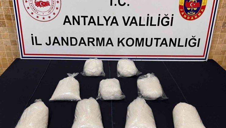 Antalya’da 5,5 kilo metamfetamin ele geçirildi
