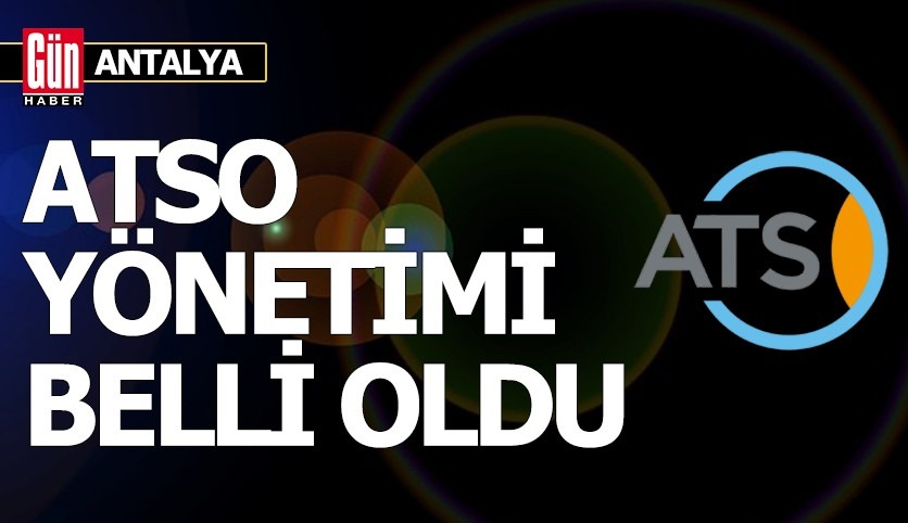 ATSO yönetimi belli oldu ANTALYA Ticaret ve Sanayi Odası'nın (ATSO) yönetim kurulu başkanı, yönetim