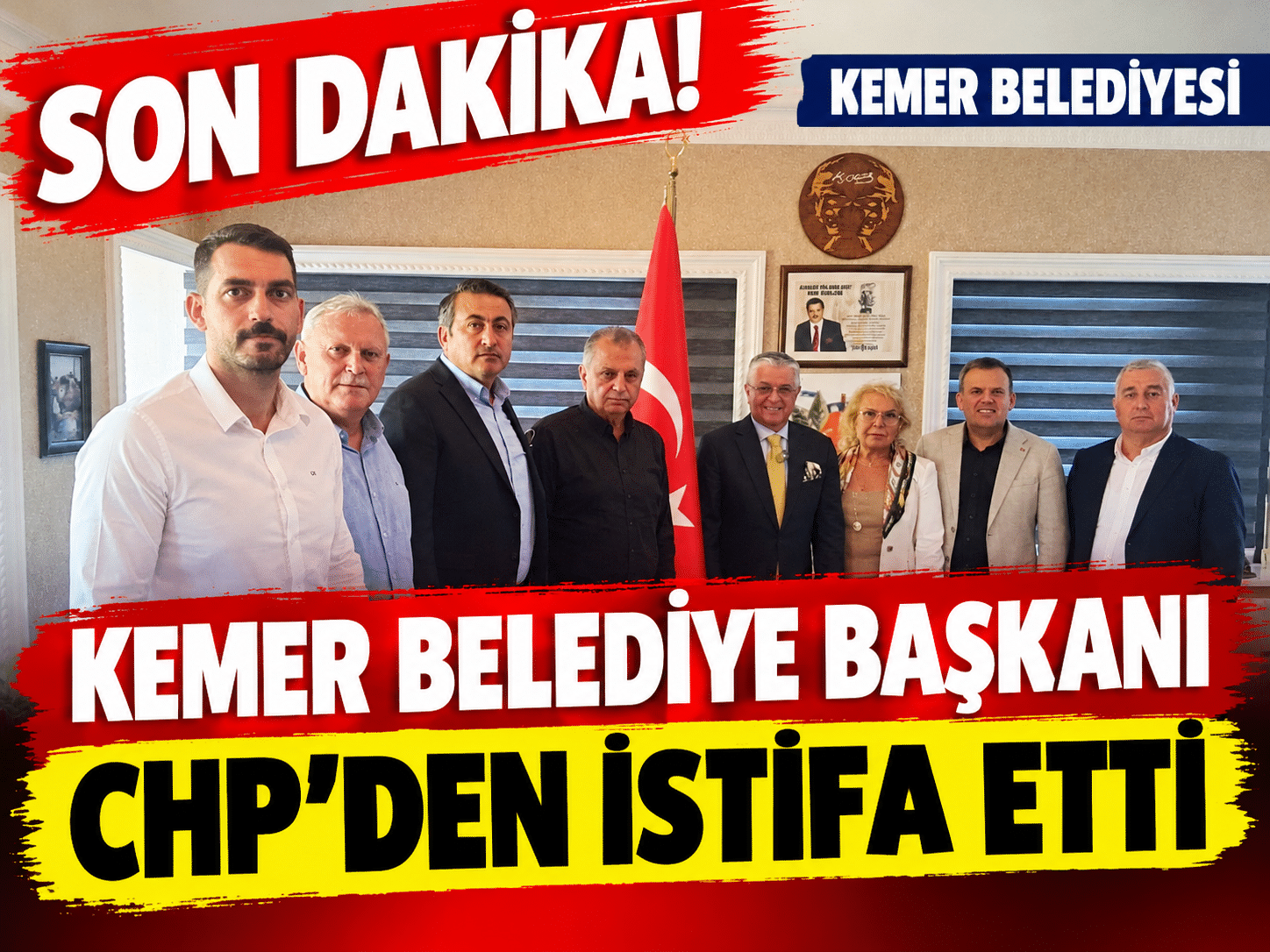 KEMER BELEDİYESİ SON DAKİKA! KEMER BELEDİYE BAŞKANI CHP DEN İSTİFA ETTİ KEMER BELEDİYESİ SON DAKİKA! HABER FOTO REŞAD AYDOĞDU Kemer Belediye