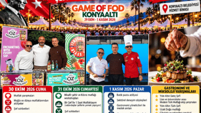 7. Uluslararası Gastronomi Yıldızları Buluşması GastroAntalya 2026 (Game of Food