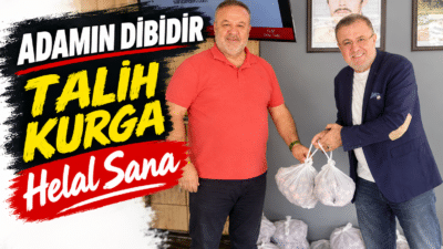 Kemer’de paylaşmanın güzel örneği! İş insanı ve turizmci Talih Kurga,