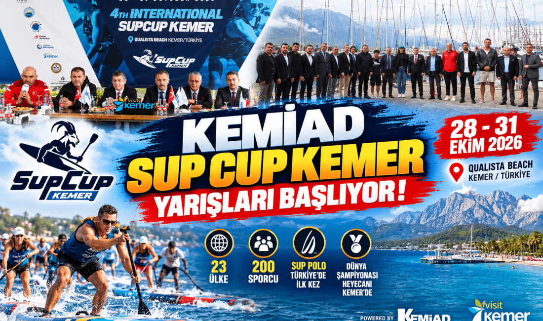 Kemer Belediyesi ana sponsorluğunda bu yıl dördüncüsü düzenlenen ve yarın